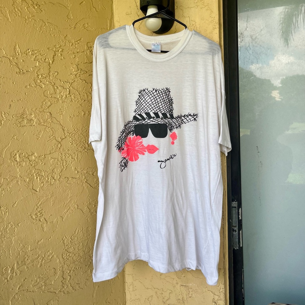 Vintage 80s Jamaica T-shirt 2XL